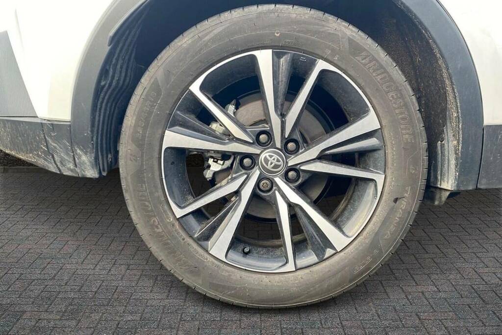 Toyota C-Hr 1.8 Hybrid Design Cvt WN75UHS White #6