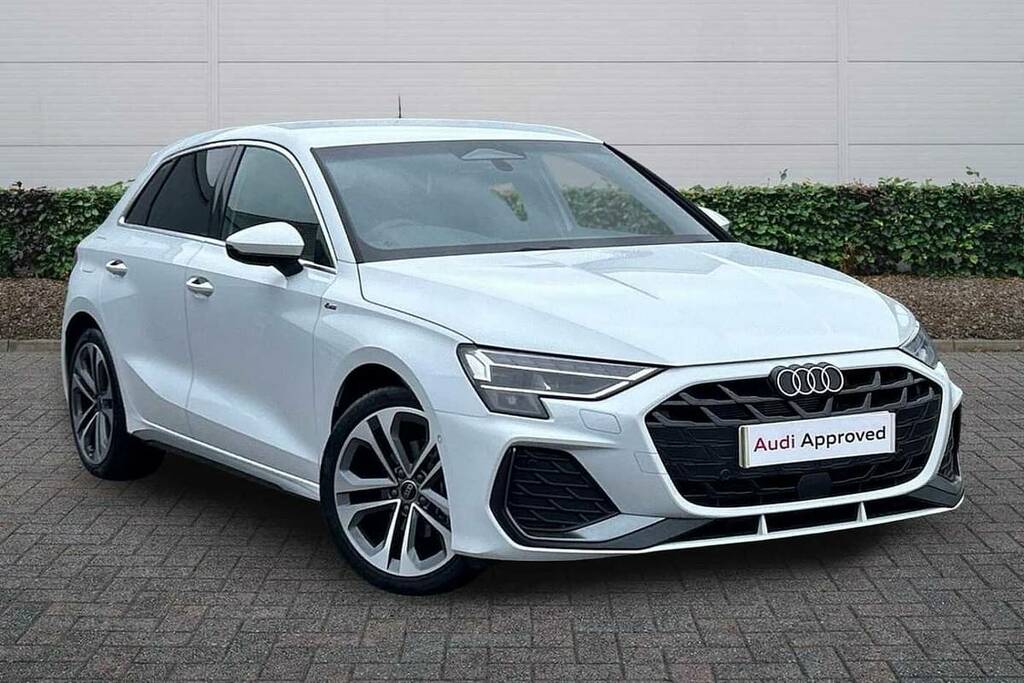 Audi A3 1.5 Tfsi 150 S Line S Tronic White