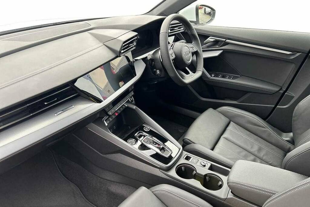 Audi A3 1.5 Tfsi 150 S Line S Tronic VK75EUY White #2