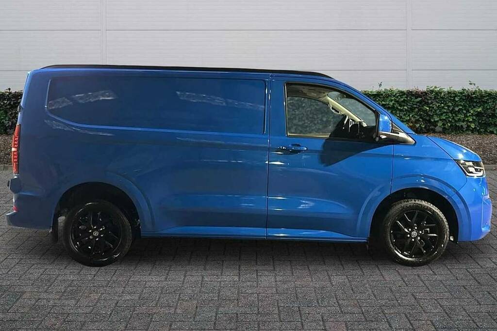 Volkswagen Transporter 2.0 Tdi 150 Commerce Pro Van VN75TVK Blue #4
