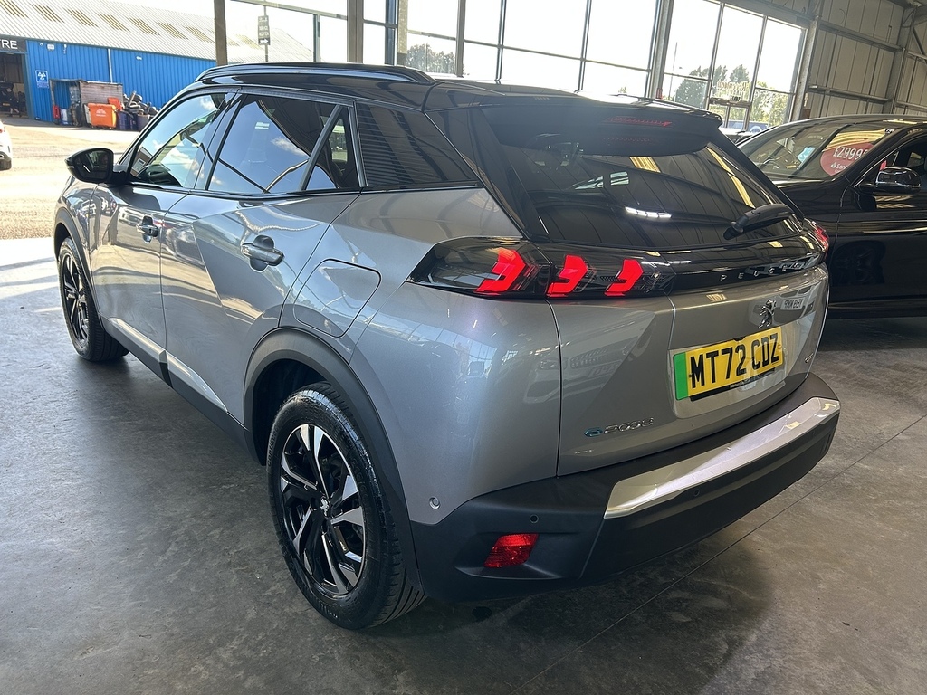 Peugeot e-2008 50Kwh Gt Suv 7Kw Charger 136 MT72CDZ Grey #5
