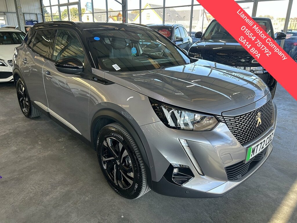 Peugeot e-2008 50Kwh Gt Suv 7Kw Charger 136 Grey
