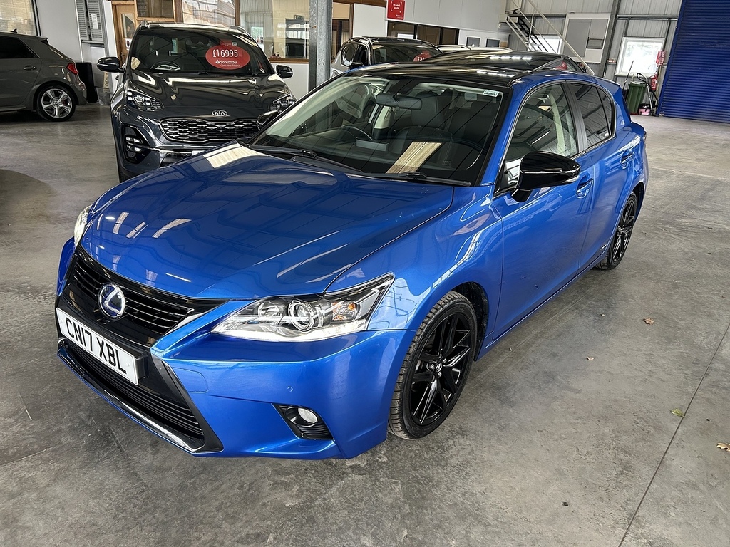 Lexus CT 1.8 200H Sport Hatchback Hybrid Cvt Eur Blue #2