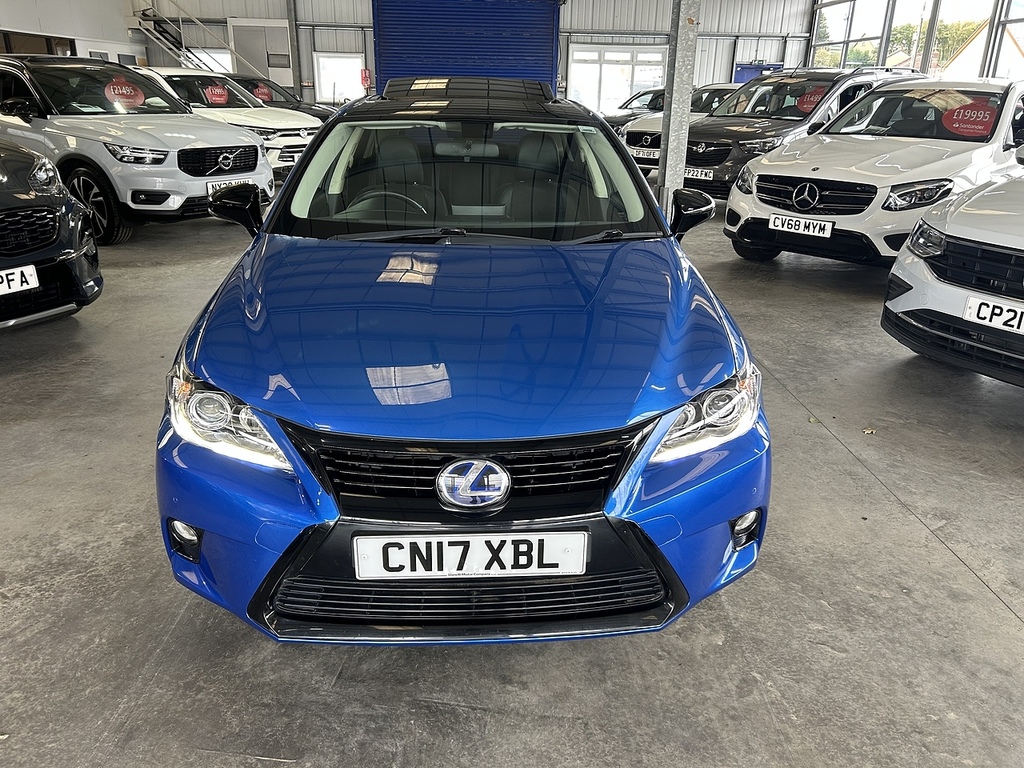 Lexus CT 1.8 200H Sport Hatchback Hybrid Cvt Eur Blue #3