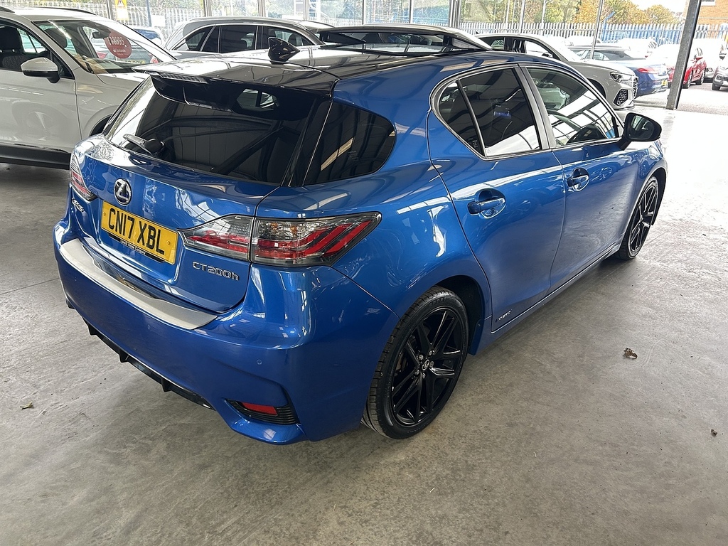 Lexus CT 1.8 200H Sport Hatchback Hybrid Cvt Eur Blue #4