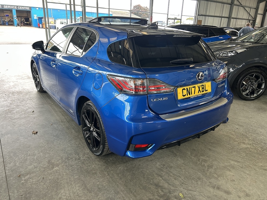 Lexus CT 1.8 200H Sport Hatchback Hybrid Cvt Eur Blue #5