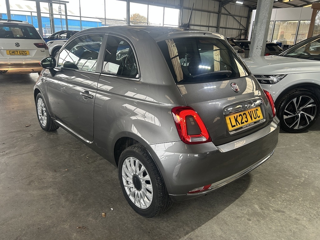 Fiat 500 1.0 Mhev Hatchback Euro 6 Ss LK23VUC Grey #5