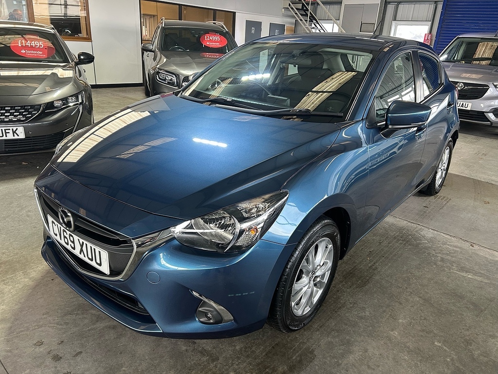 Mazda 2 1.5 Skyactiv-g Se-l Hatchback E CV69XUU Blue #2