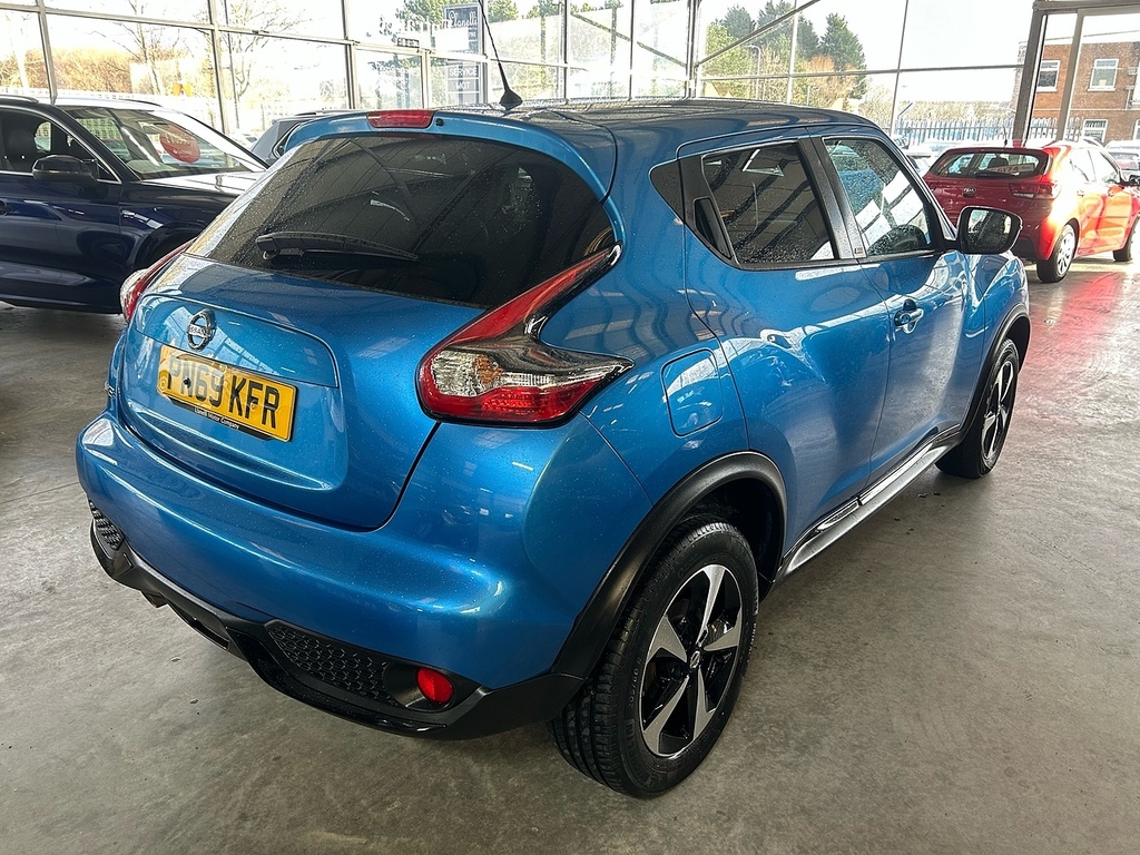 Nissan Juke 1.6 Bose Personal Edition Suv Xtron Eur PN69KFR Blue #4