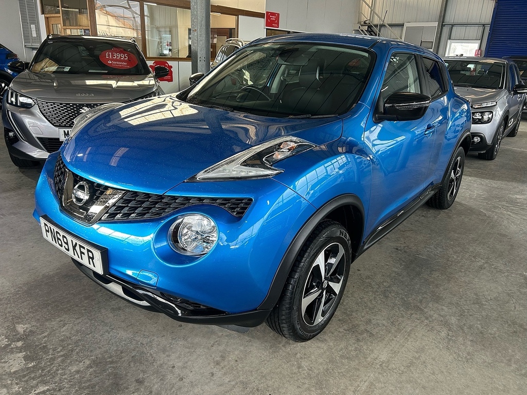 Nissan Juke 1.6 Bose Personal Edition Suv Xtron Eur PN69KFR Blue #2