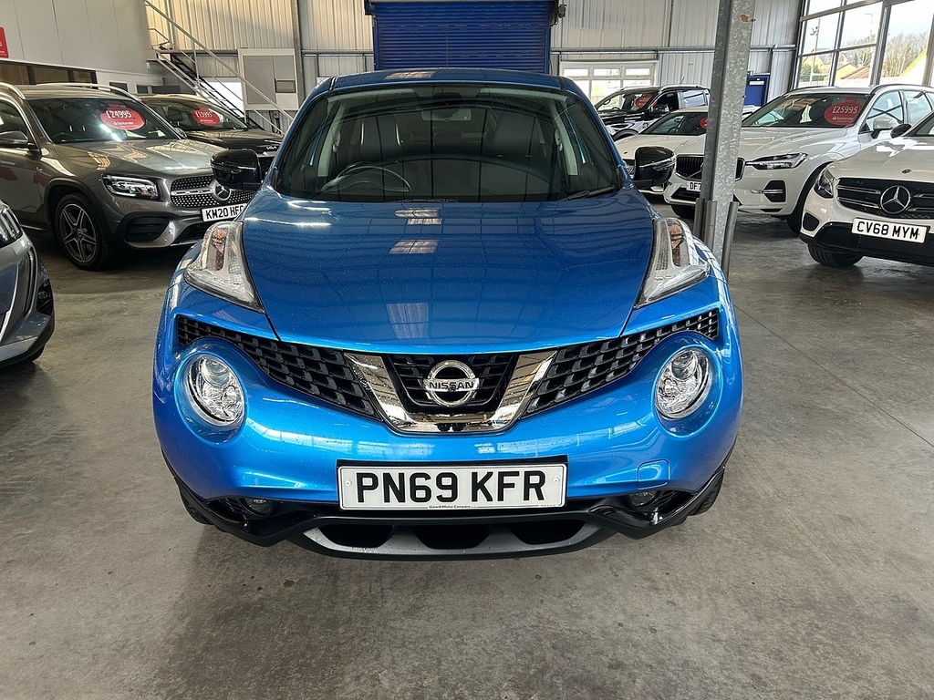 Nissan Juke 1.6 Bose Personal Edition Suv Xtron Eur PN69KFR Blue #3