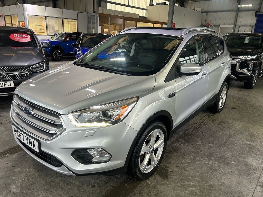 Ford Kuga Tdci Titanium X Suv 2.0 BK67YNA Silver #2