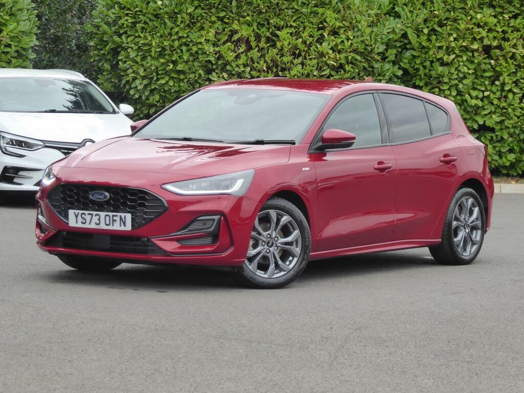 Ford Focus Hatchback 1.0 Focus St-line 1.0L Ecoboost 1 YS73OFN Red #2