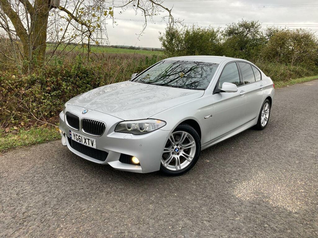 BMW 5 Series 2.0 520D M Sport Saloon Silver #5