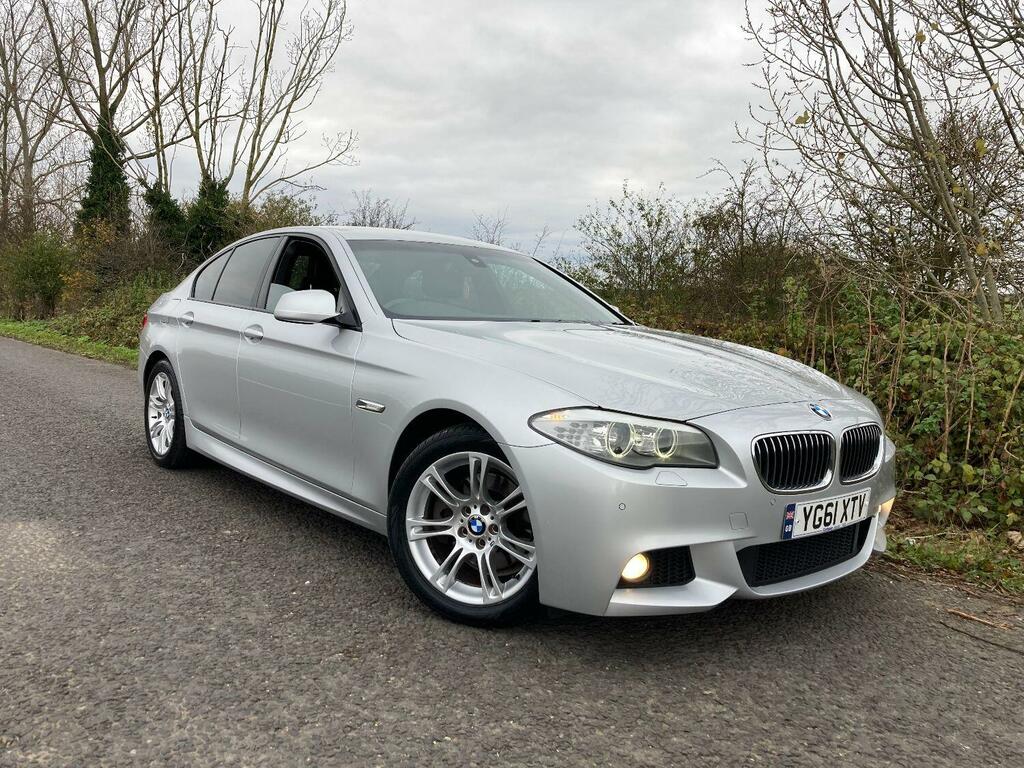 BMW 5 Series 2.0 520D M Sport Saloon Silver