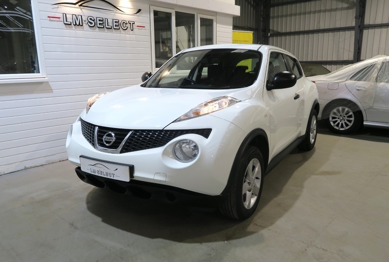 Nissan Juke Visia Dci 110 White #5