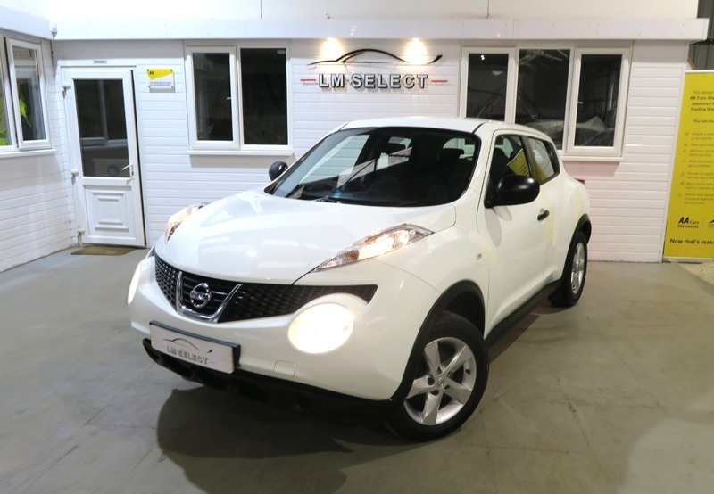Nissan Juke Visia Dci 110 White #3