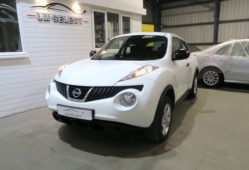 Nissan Juke Visia Dci 110 White #4