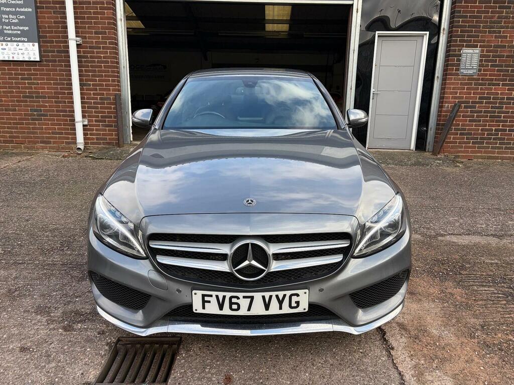 Mercedes-Benz C Class 2.1 C220d Amg Line G-tronic Euro 6 Ss FV67VYG Grey #4