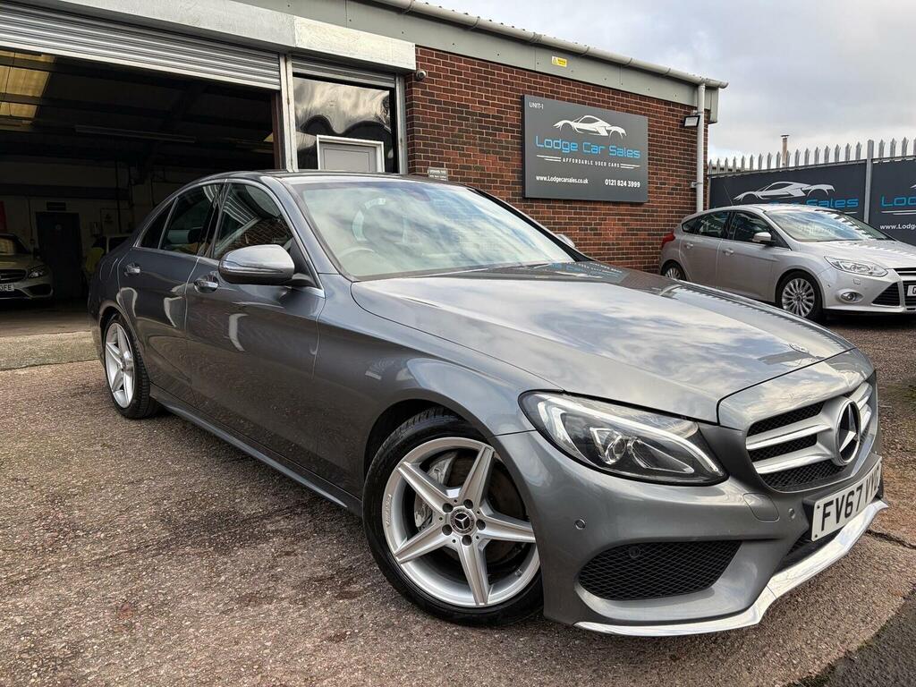 Mercedes-Benz C Class 2.1 C220d Amg Line G-tronic Euro 6 Ss Grey