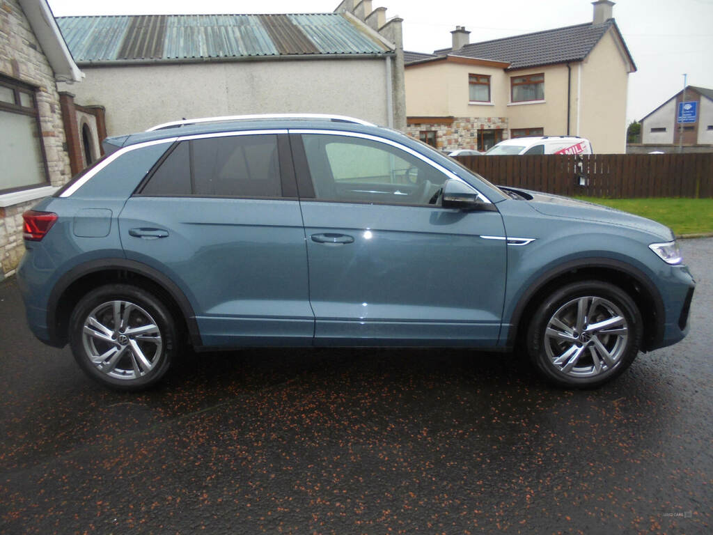 Volkswagen T-Roc 1.5 Tsi R-line ND22YBH Blue #2