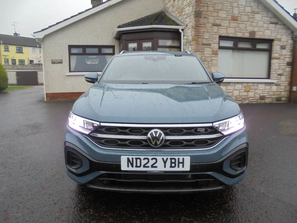 Volkswagen T-Roc 1.5 Tsi R-line ND22YBH Blue #3