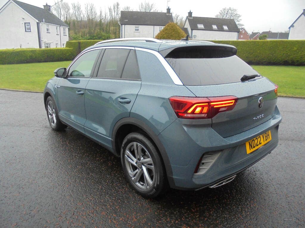 Volkswagen T-Roc 1.5 Tsi R-line ND22YBH Blue #6