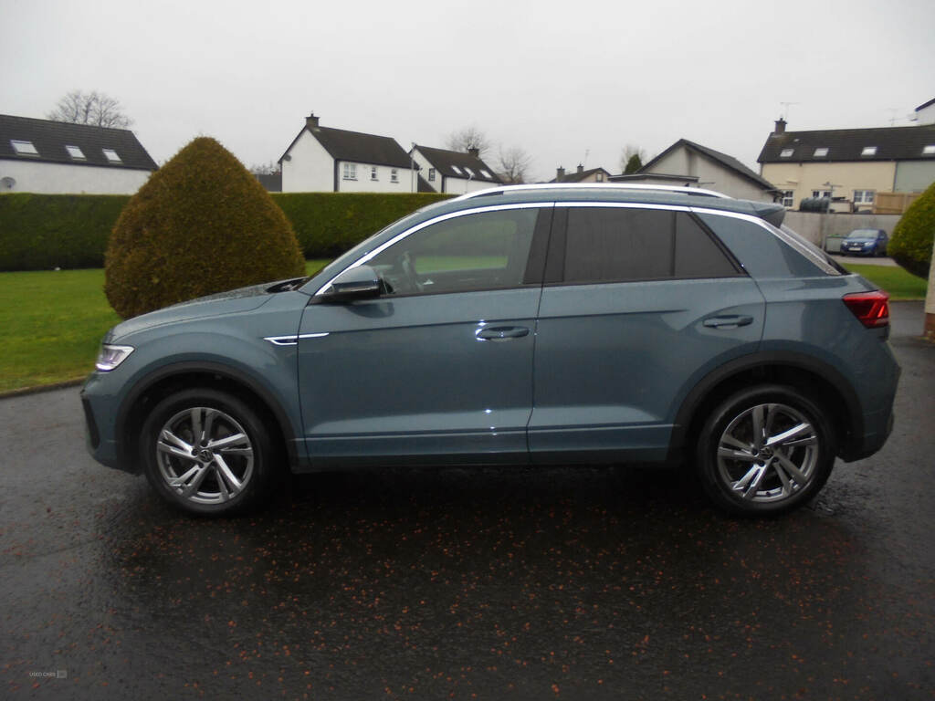 Volkswagen T-Roc 1.5 Tsi R-line ND22YBH Blue #5