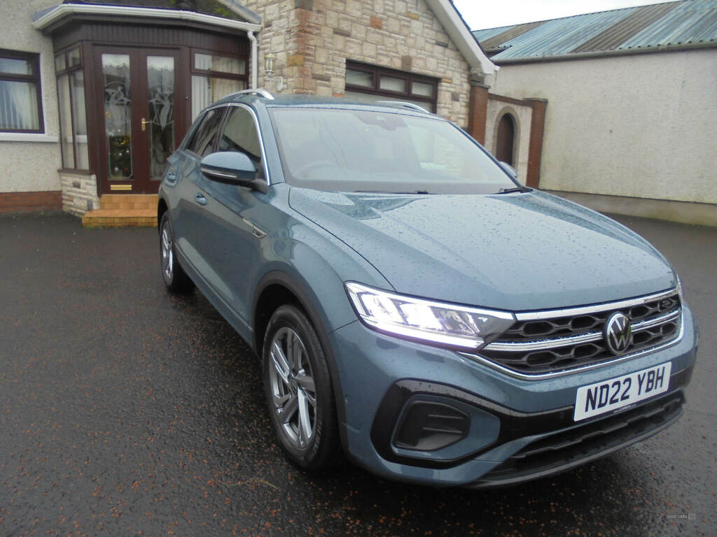 Volkswagen T-Roc 1.5 Tsi R-line Blue