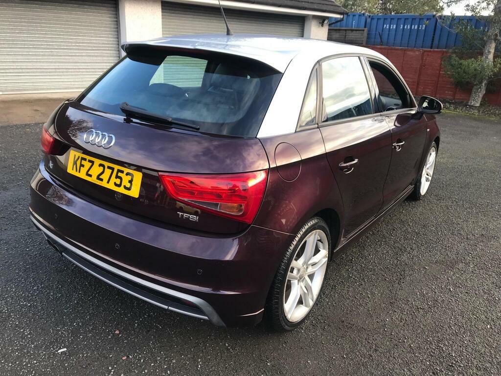 Audi A1 1.4 Tfsi S Line Sportback Euro 5 S S Red #6