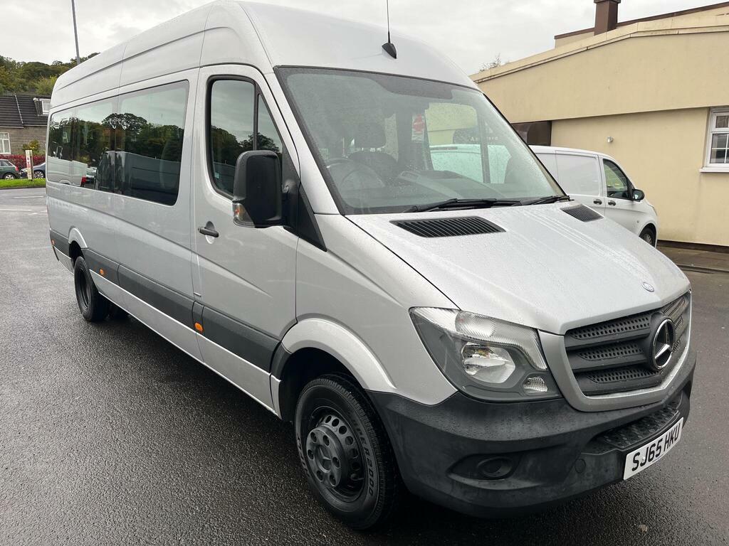 Mercedes-Benz Sprinter 2.1 513 Bluetec Rwd L3 H3 SJ65HKU Silver #5
