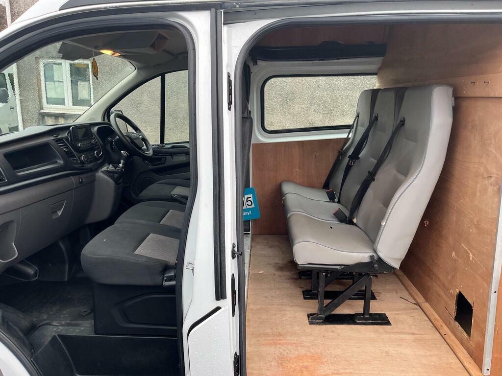 Ford Transit Custom 2.0 300 Ecoblue Leader L1 H2 Euro 6 S S SG20MTX White #5