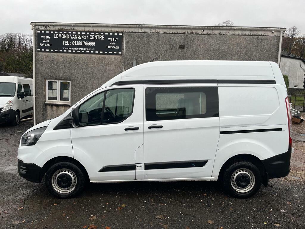 Ford Transit Custom 2.0 300 Ecoblue Leader L1 H2 Euro 6 S S SG20MTX White #2