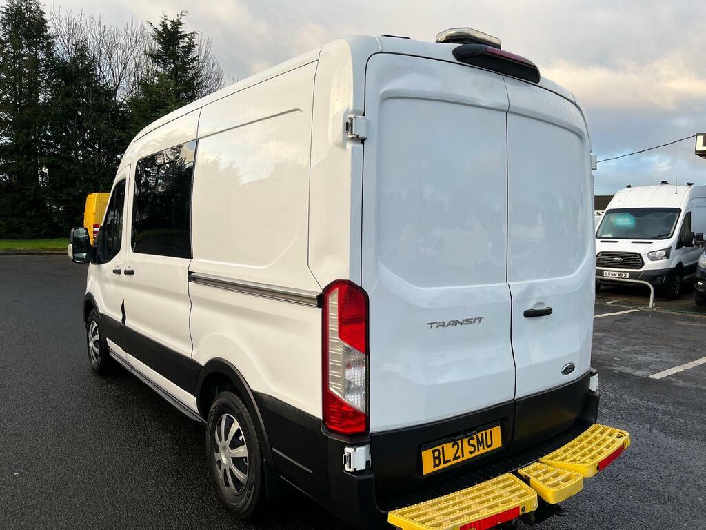 Ford Transit Custom 2.0 350 Ecoblue Leader Fwd L2 H2 Euro 6 S S BL21SMU White #4