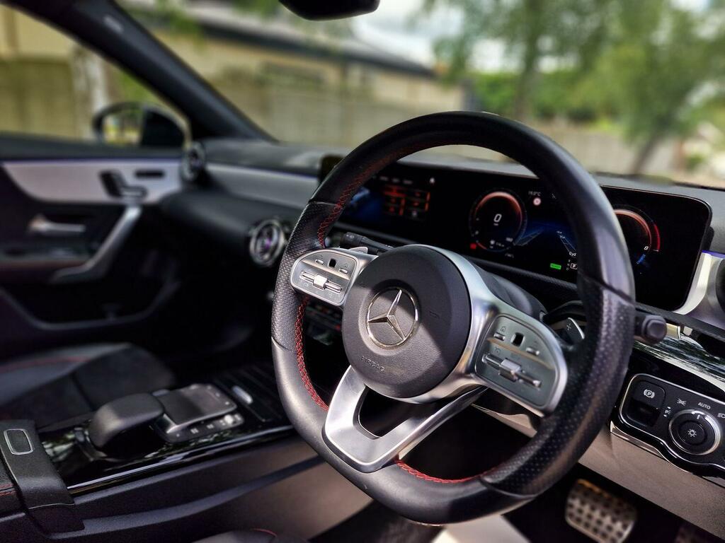 Mercedes-Benz A Class Saloon 1.3 A250e 15.6Kwh Amg Line 2020 LG70ODV Black #6