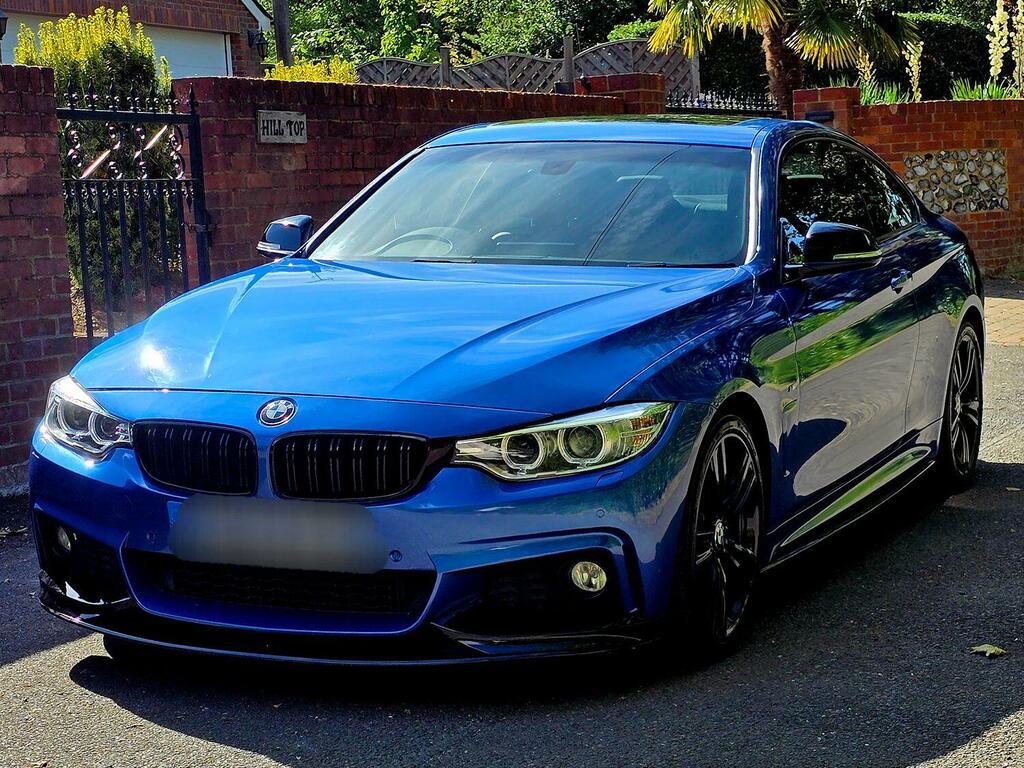 BMW 4 Series Gran Coupe Coupe 2.0 430I M Sport Coupe 2016 OV66TKA Blue #3