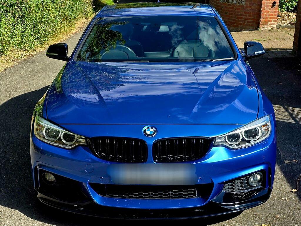 BMW 4 Series Gran Coupe Coupe 2.0 430I M Sport Coupe 2016 OV66TKA Blue #2