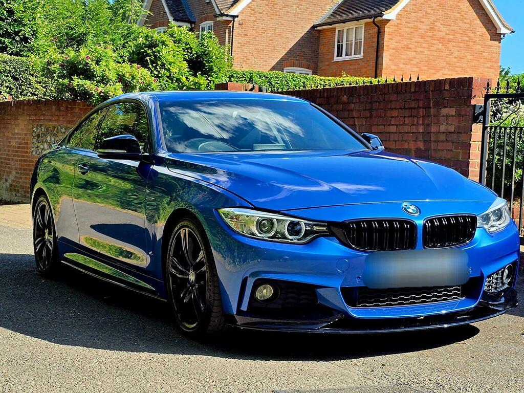 BMW 4 Series Gran Coupe Coupe 2.0 430I M Sport Coupe 2016 OV66TKA Blue #6