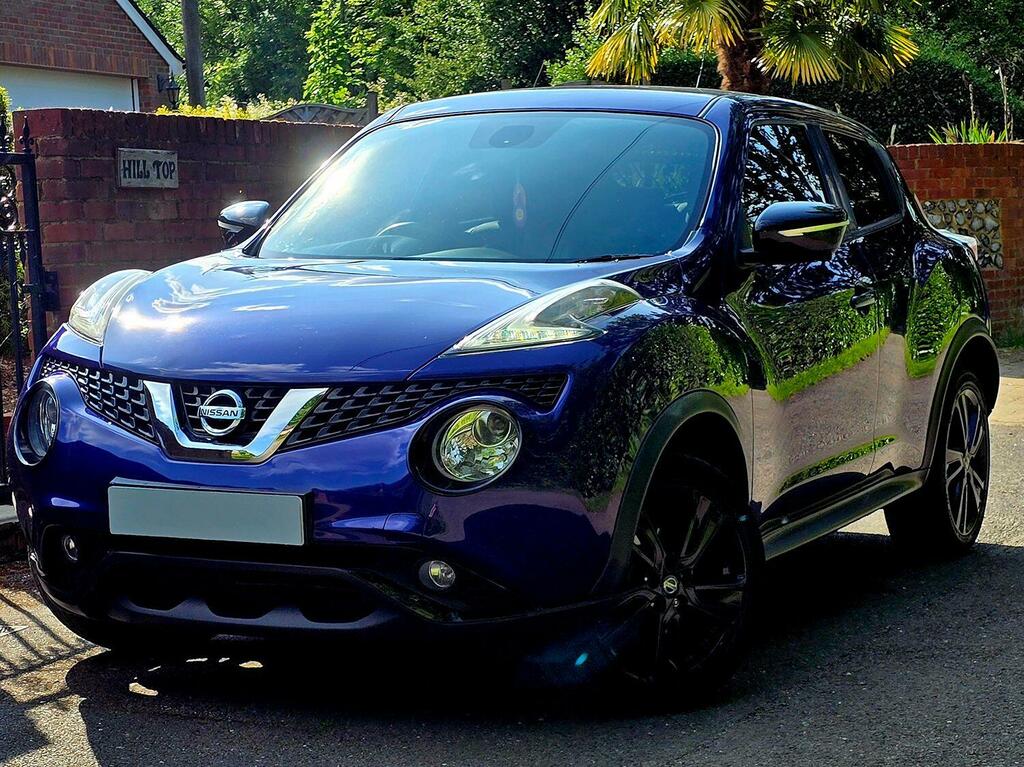 Nissan Juke Suv 1.2 Dig-t Tekna 2016 GF66LLC Blue #3