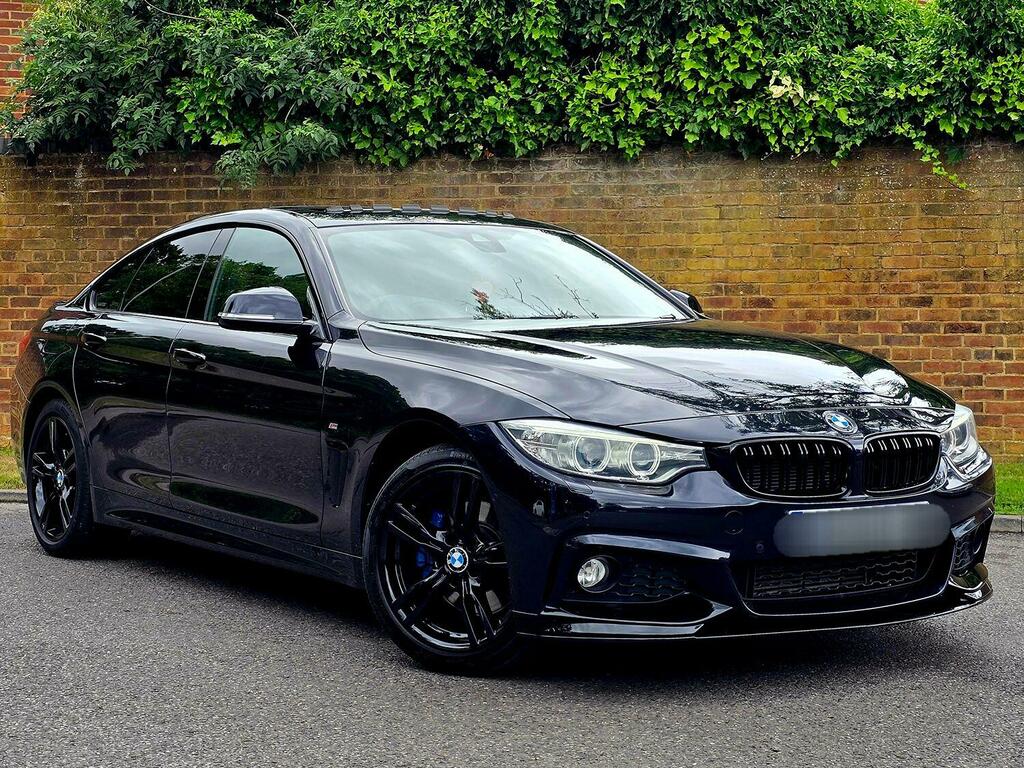 BMW 4 Series Gran Coupe Hatchback 3.0 430D Xdrive M Sport Gran Coupe 2015 Black