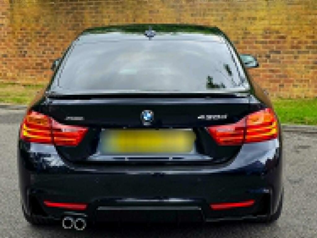 BMW 4 Series Gran Coupe Hatchback 3.0 430D Xdrive M Sport Gran Coupe 2015 YO15ZKU Black #5