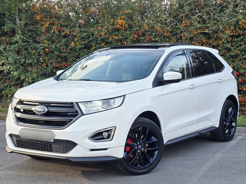 Ford Edge Suv 2.0 Tdci St-line 2018 YX18PWJ White #3