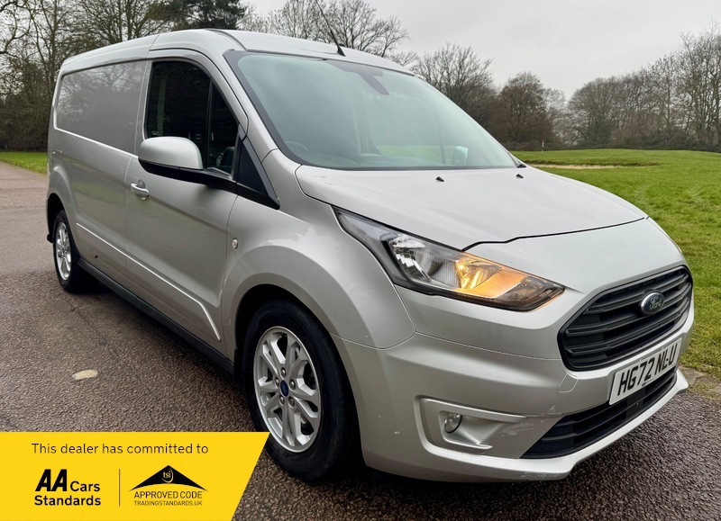 Ford Transit Connect 1.5 250 Ecoblue Limited HG72NLU Silver #4