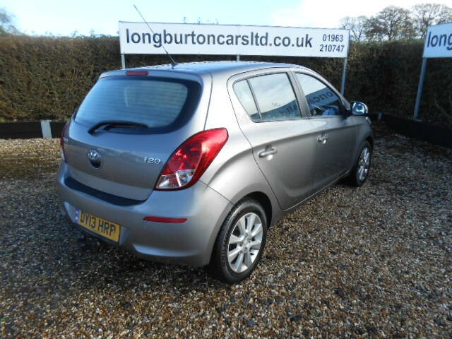 Hyundai I20 Hatchback 1.2 Style 2013 DY13HRP Grey #4