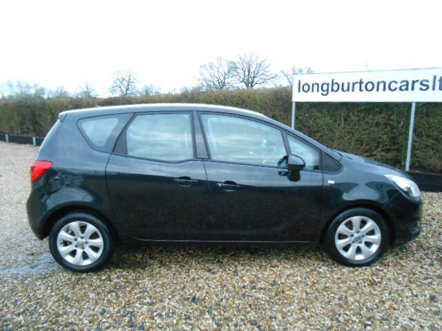 Vauxhall Meriva Mpv 1.4 I Life 2016 LM66HTT Black #2