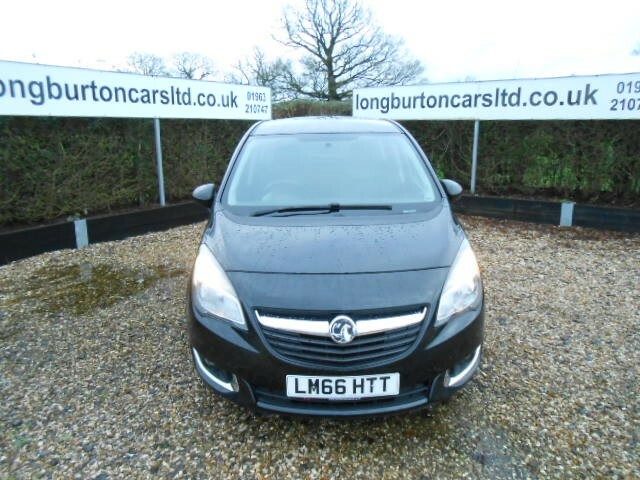 Vauxhall Meriva Mpv 1.4 I Life 2016 LM66HTT Black #6