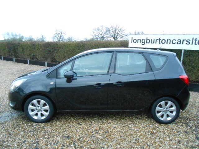Vauxhall Meriva Mpv 1.4 I Life 2016 LM66HTT Black #3