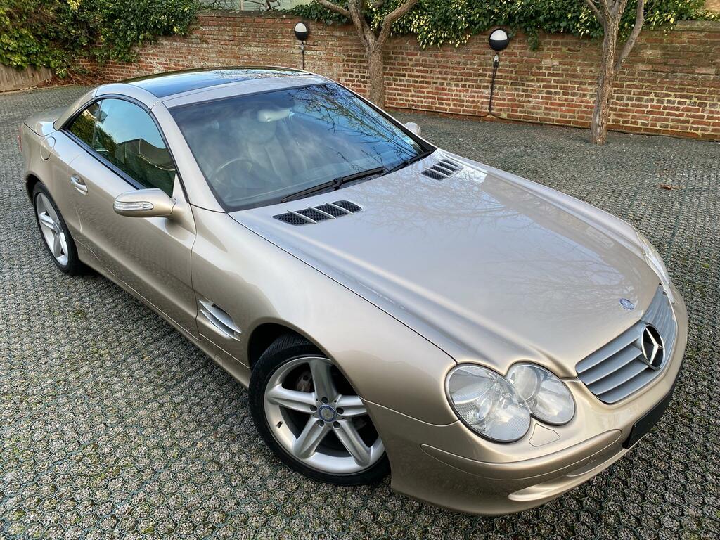 Mercedes-Benz SL Class 3.7 Sl350 Beige #3
