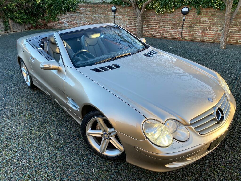 Mercedes-Benz SL Class 3.7 Sl350 Beige #2