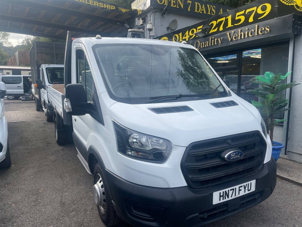 Ford Transit Custom 350 Leader Ecoblue Air-con Tipper HN71FYU White #3